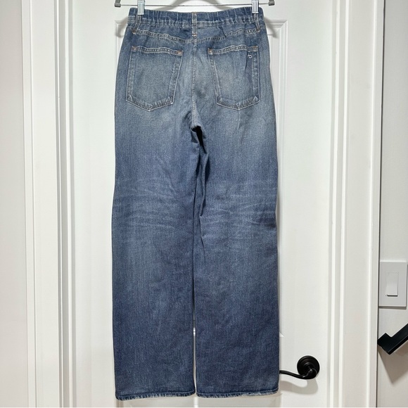 Rag & Bone Miramar Wide Leg Sweatpant Jeans Size Small - Picture 5 of 15